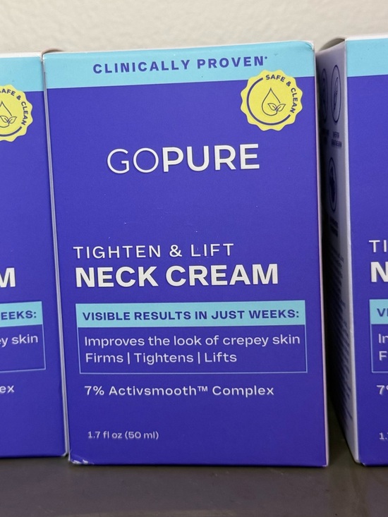 GoPure Other - Tighten & Lift Neck Cream — Purple